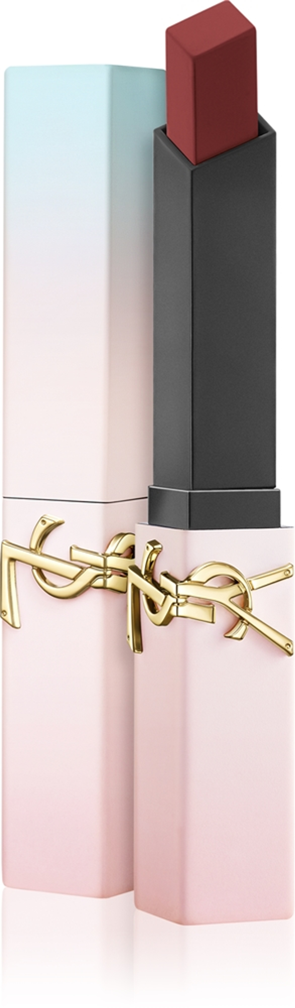 Yves Saint Laurent Rouge Pur Couture The Slim - Тонкая матовая помада, создающая кожаный эффект на губах. оттенок 1966 Rouge Libre, 2 g