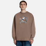 Лонгслив HAIDED EXCEPTIONAL Mokko