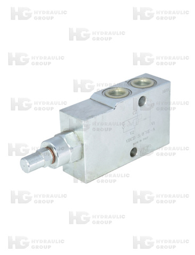 Тормозной клапан односторонний VBCD 3/8" SE/A