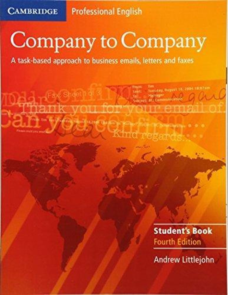Company to Company Student&#39;s Book