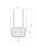 Интернет-центр Netcraze Explorer 4G (NC-4910) с модемом 4G, Mesh Wi-Fi 5 AC1200 и 4-портовым Smart-коммутатором