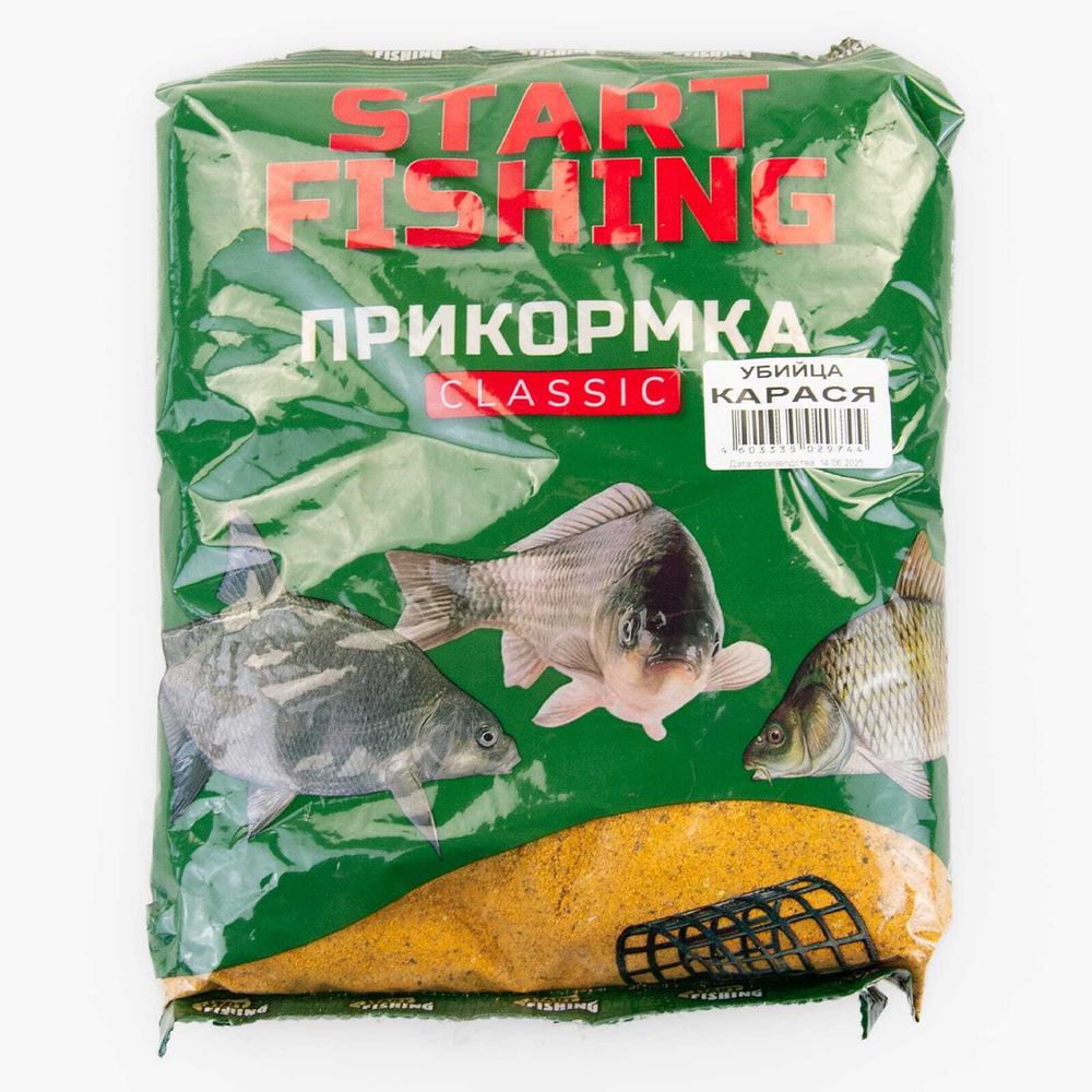 Прикормка Start Fishing Classic 800гр, Уклейка Анис (12шт/уп)
