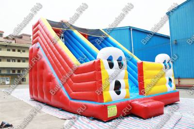 Детский надувной батут-горка "Зайка" 8*5*6 м