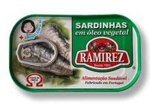 Сардины Ramirez в растительном масле 125 г