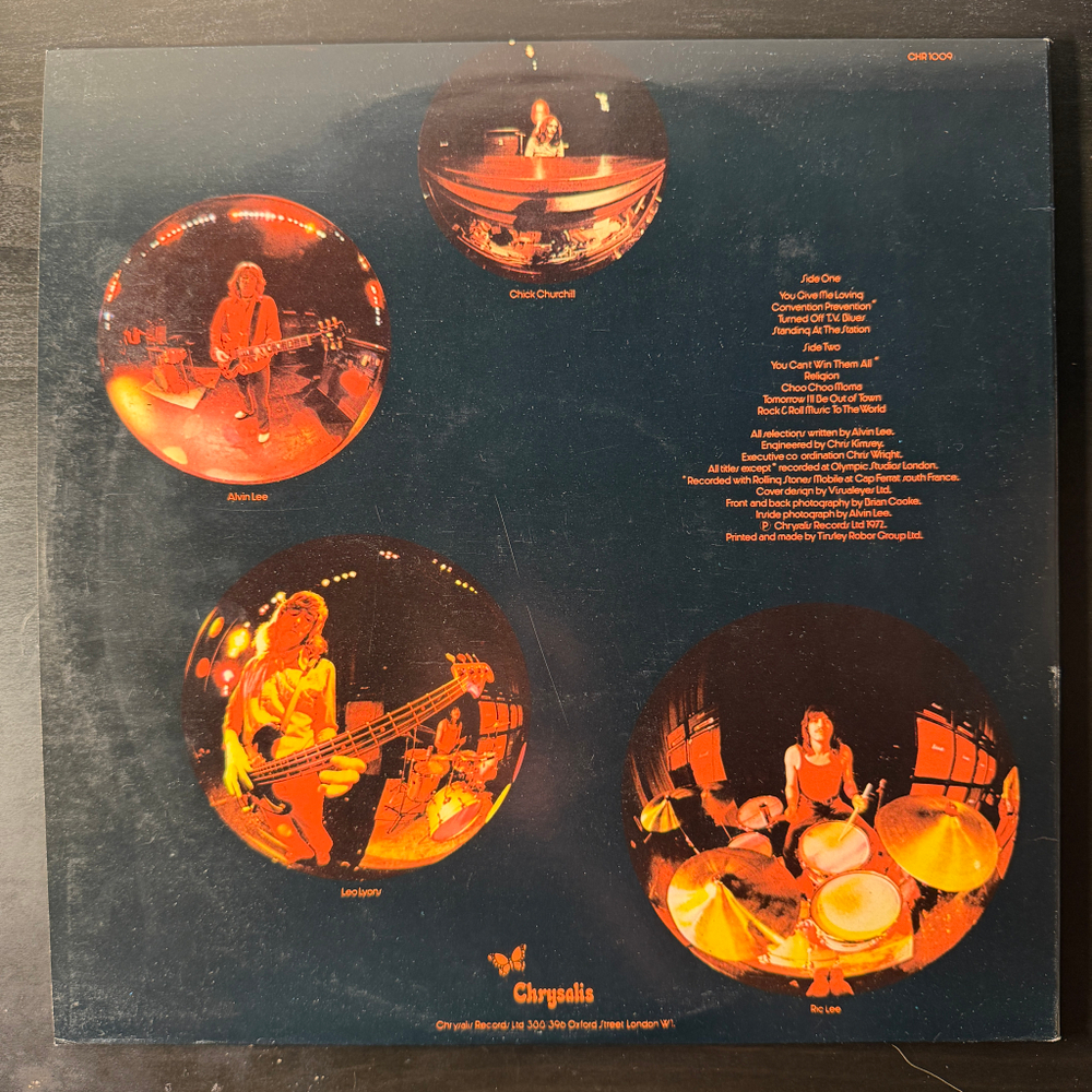 Ten Years After ‎– Rock & Roll Music To The World (Дания 1972г.)