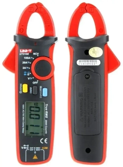 UT210E UNI-T - TRUE RMS Токовые клещи постоянного и переменного тока с прозвонкой, измерением напряжения, сопротивления, ёмкости, NCV