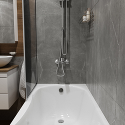 Смеситель для ванны с душем STWORKI Гриндстед S29100CR хром