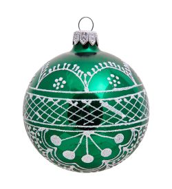 Элита НФШ-1292/3 Ел.украшение Шар «Кружевница» 80 мм