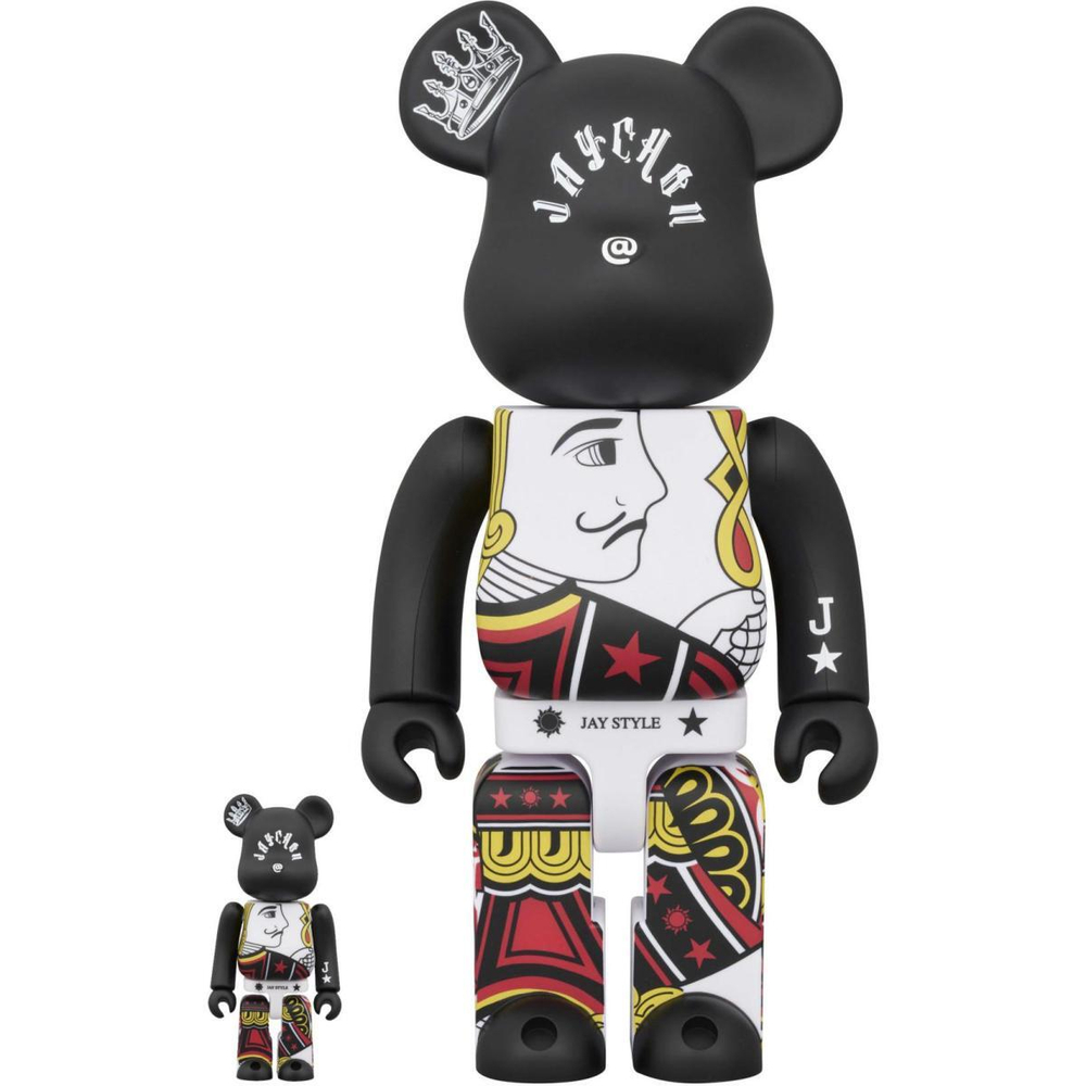 Дизайнерские игрушки BE@RBRICK x PHANTACI JAY CHOU BWWT3 100%400%, BE@RBRICK-2405-0016