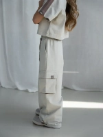 Костюм для девочки, футболка и штаны