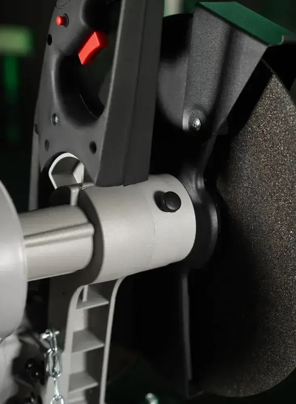 Отрезная пила по металлу ELECTROLITE ПО-2600Р (Ременной привод, 2600 Вт, 355 мм диск) монтажная / маятниковая / отрезной станок