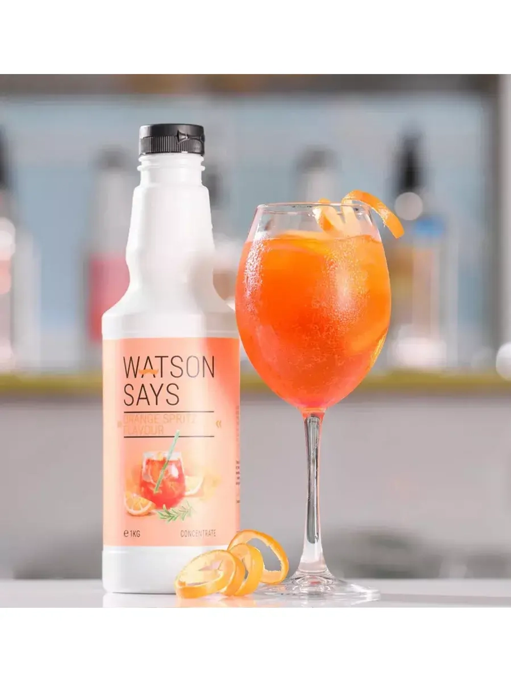 Основа для напитков и коктейлей Апельсиновый шприц 1 кг