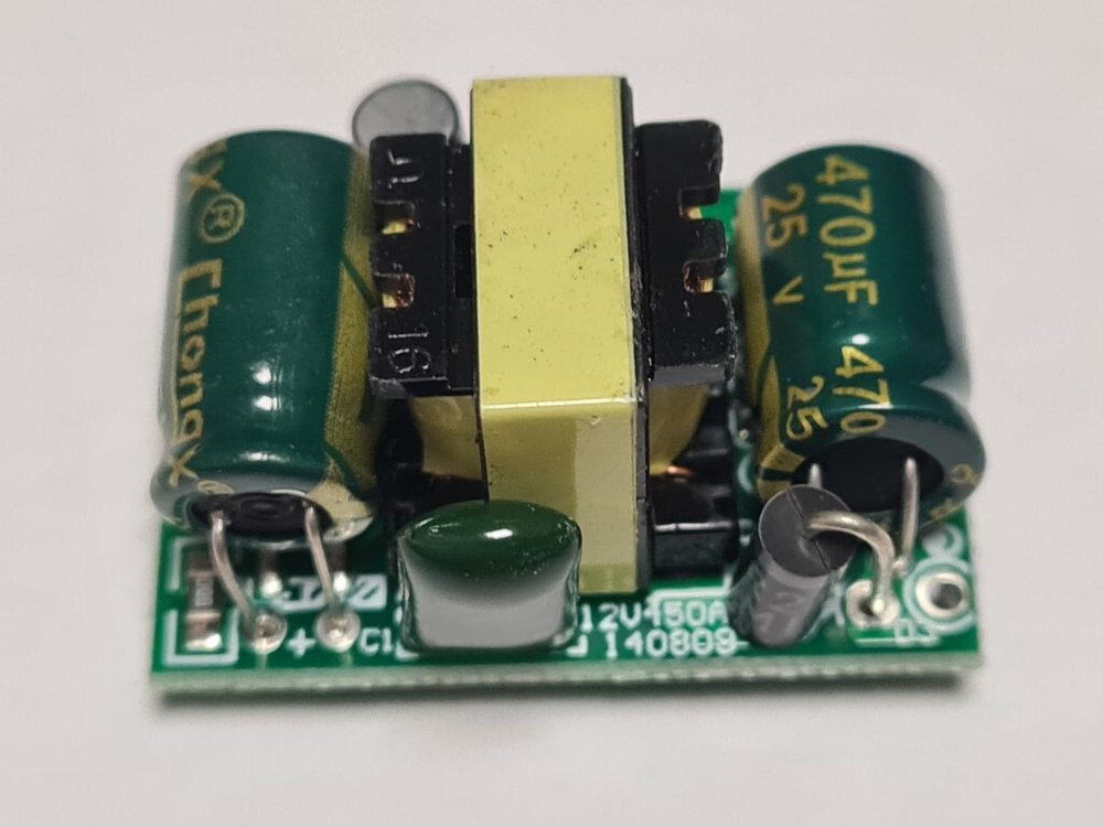 Модуль питания импульсный 220В на 12В 450mА
