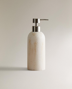 Zara Home дозатор для жидкого мыла, мрамор, бежевый · 4534/466