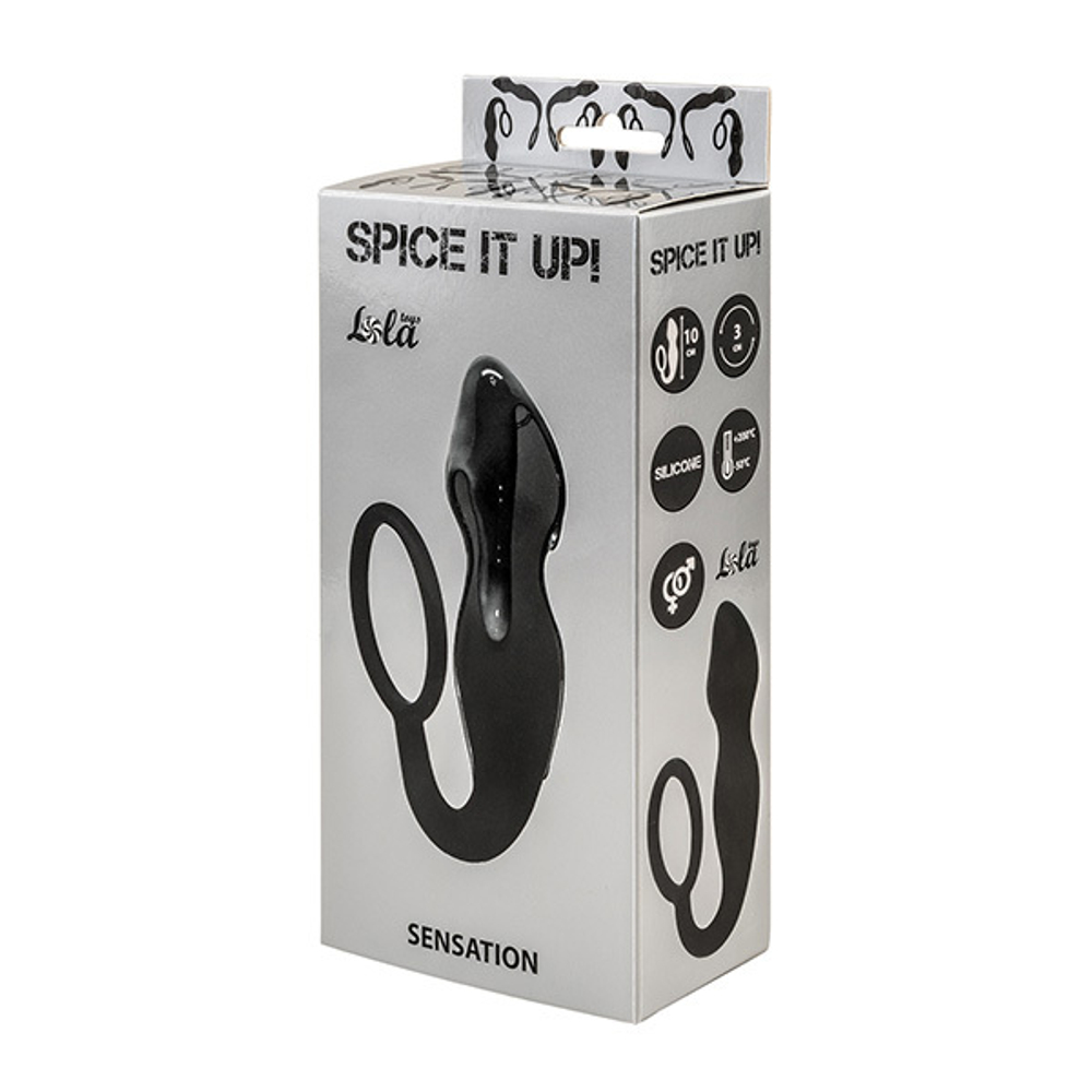 Анальная пробка 20см Lola Games Spice it up Sensation Black 8005-01lola