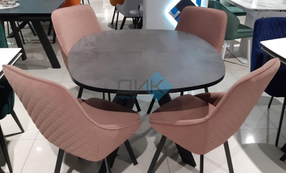 Стол DikLine В110 опоры чёрные