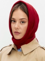 Косынка плотная замшевая