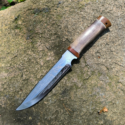 Нож охотничий НС-05 сталь Х50СrМо15, гравировка (Златоуст)