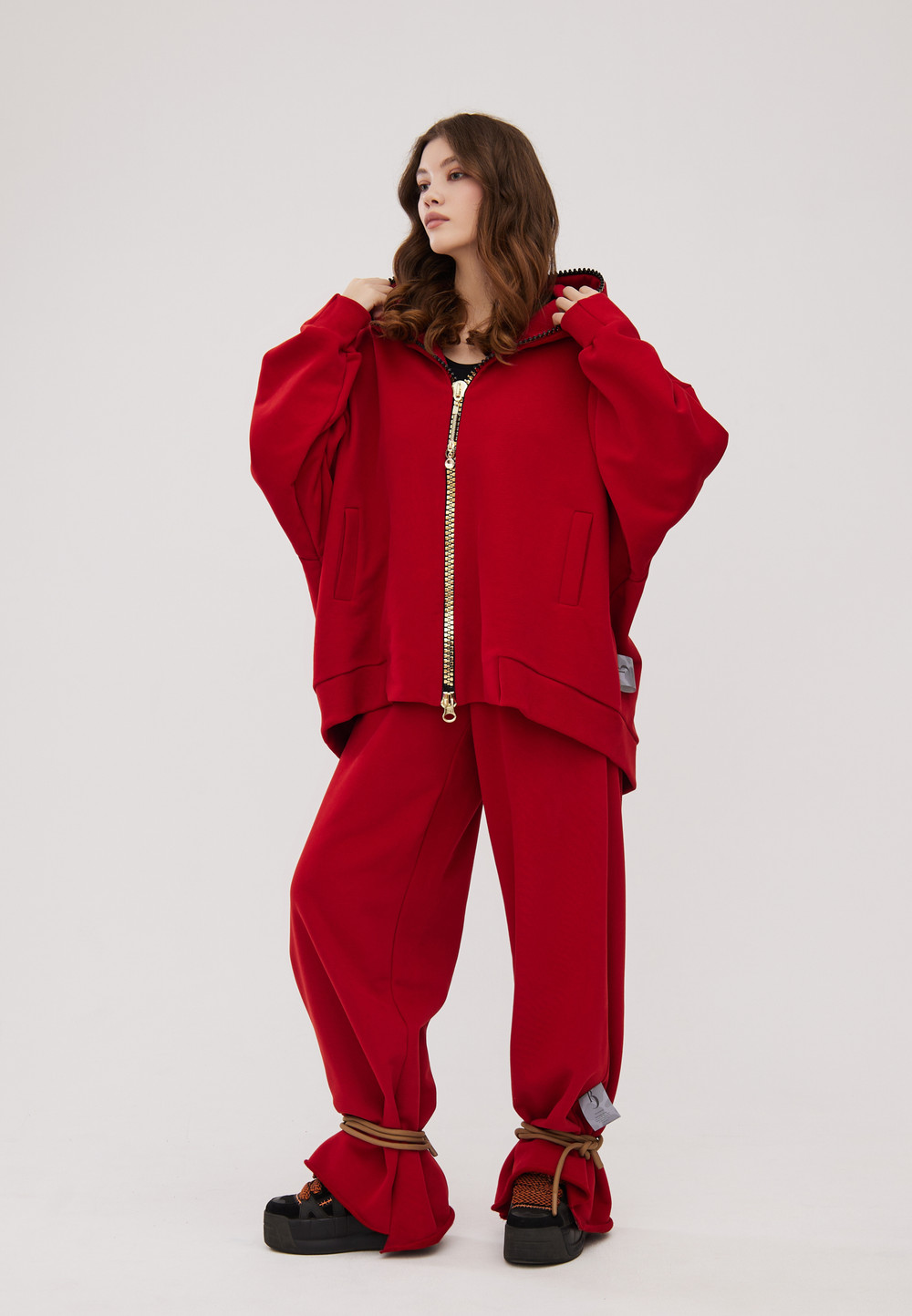 Брюки WEST-2 Спорт Шик Красный