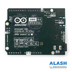 Arduino UNO R4 Minima (оригинал) — микроконтроллерная плата на базе Renesas RA4M1, 48 МГц, 32-бит