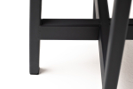 "Альберто" интерьерный стол из HPL круглый Ø30 H40, цвет "серый гранит"