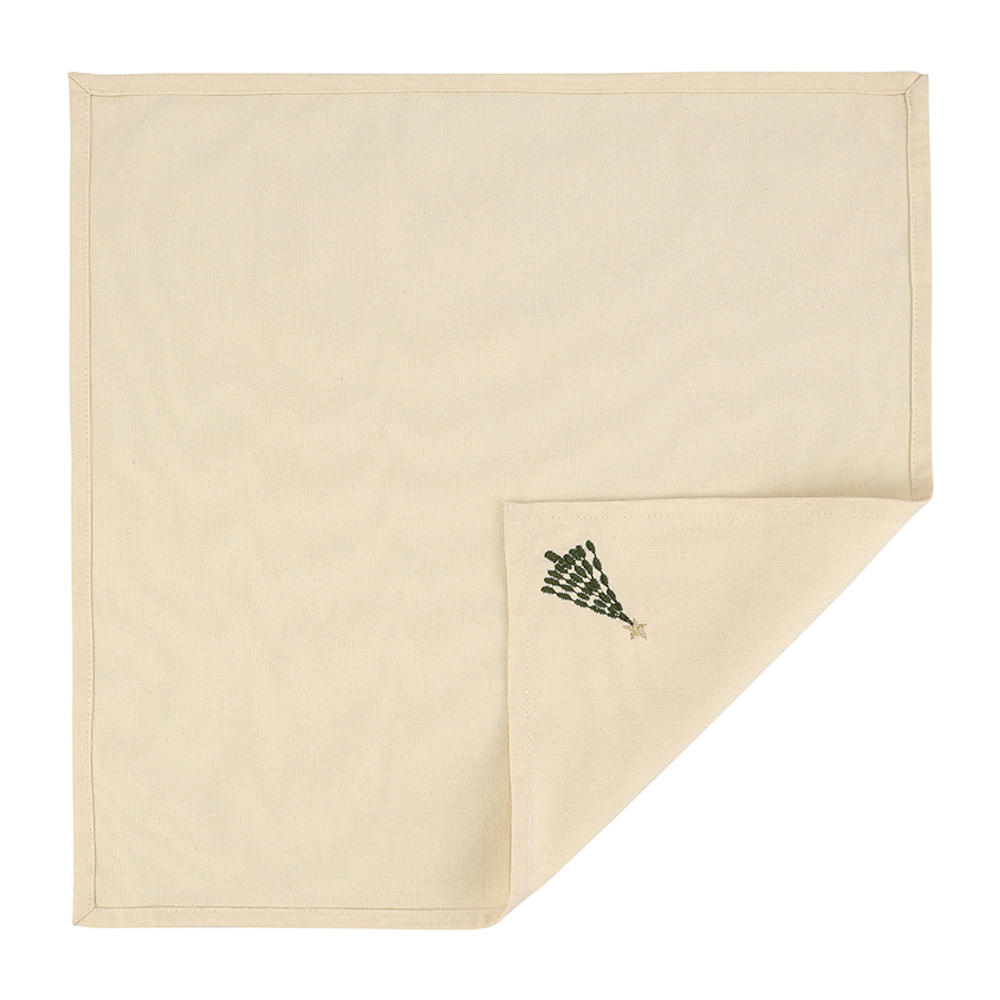 Салфетка сервировочная frozen pines из коллекции new year essential, 45х45 см