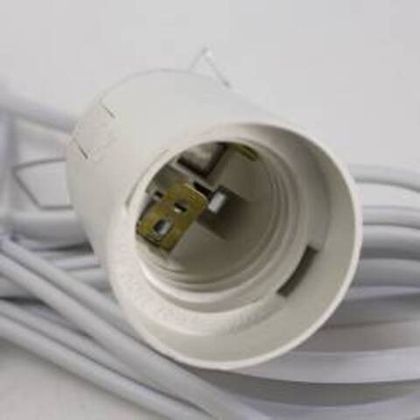Патрон Е27 с проводом для фитолампы