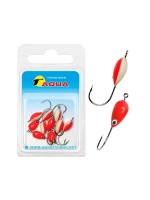 Мормышка фосфорная №06, крючок №12 (2 упакпо 10 шт) 0,08g