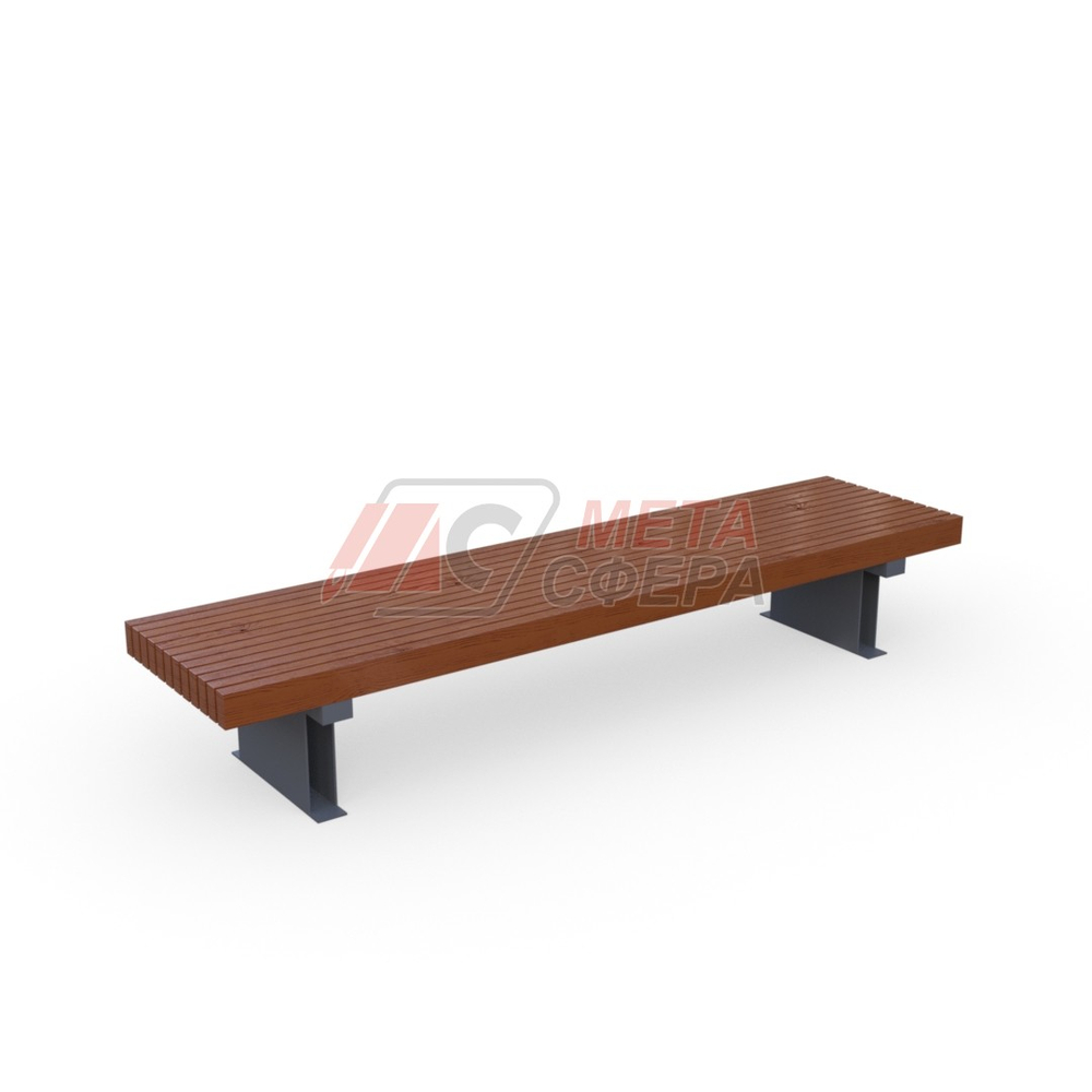 Лавка Rail Road 03 продольная