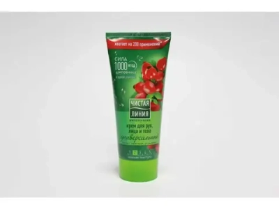 Крем д/рук,лица и тела ЧИСТАЯ ЛИНИЯ Универсальный 200 мл