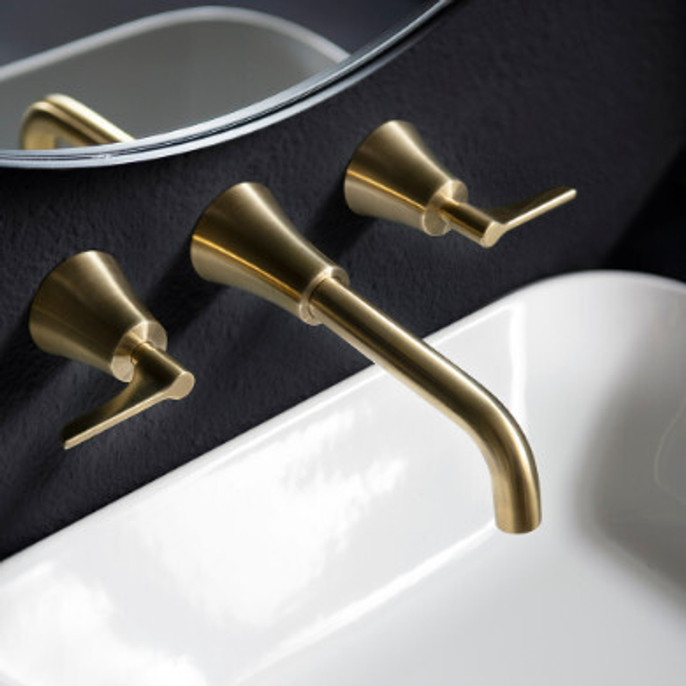 Встраиваемый смеситель для раковины ADAGIETTO 912001MLOC золото