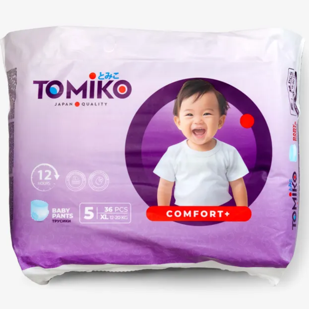 Подгузники TOMIKO Comfort+58 шт M-ка
