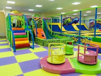 Карусель механическая тройные чашки "Галактика" (240х240х70 см)