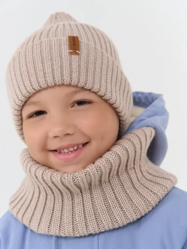 Снуд из смесовой шерсти 