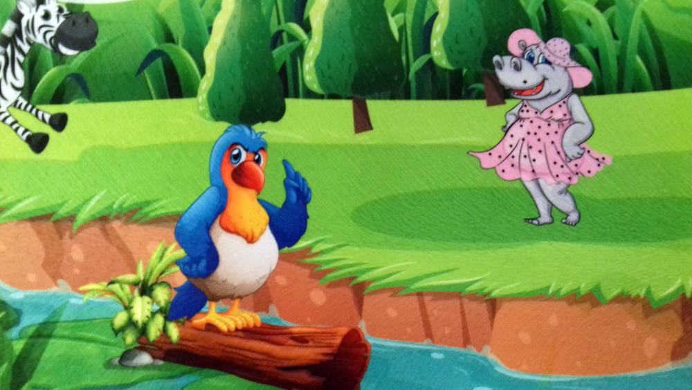 Микровелюр Xpoint (Икспоинт) 0003.01 В гостях у сказки