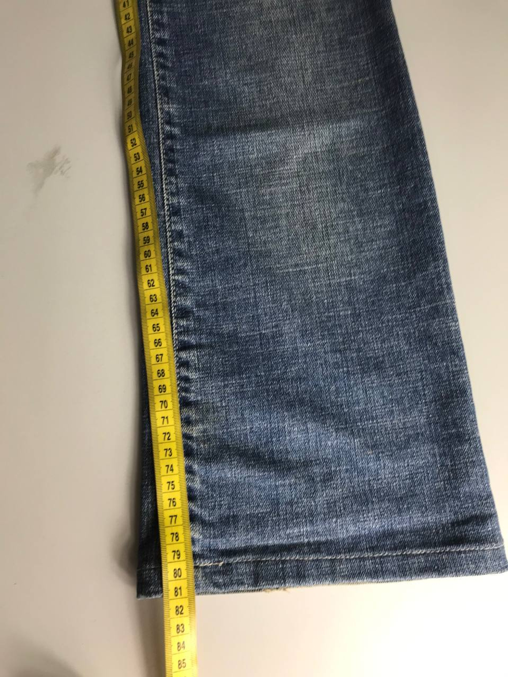 Джинсы для модных образов, маркировка 27, визуально на 44 размер