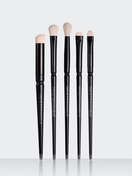 Набор кистей для смоки айс. Набор кистей для макияжа глаз NONSTOPMAKEUP