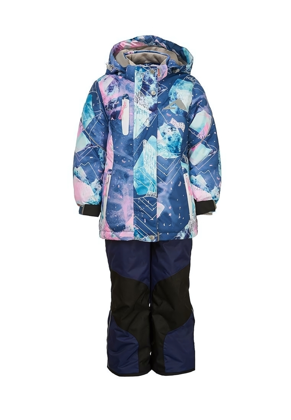 Костюм для девочки "Гера" р-р 98 цвет синий_розовый