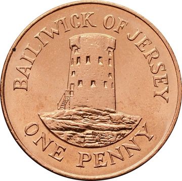 1 пенни 2016 Джерси