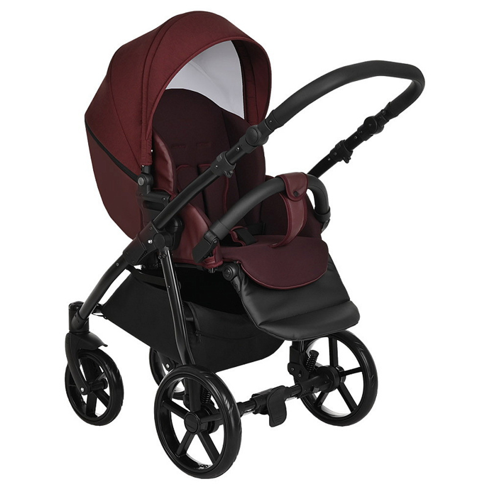 Детская коляска Tutis Novo Reflective 3 в 1 1142220 Burgundy