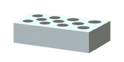 Кирпич силикатный Гулькевичи серый одинарный пустотелый лицевой