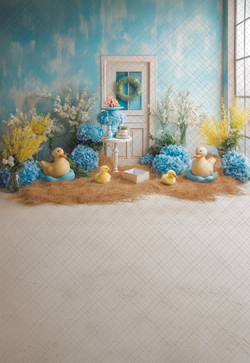 Пасхальный сюжет №12- фон неопреновый