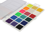 Акварель медовая 18 цветов без кисти "Оранжевое солнце" (Гамма)