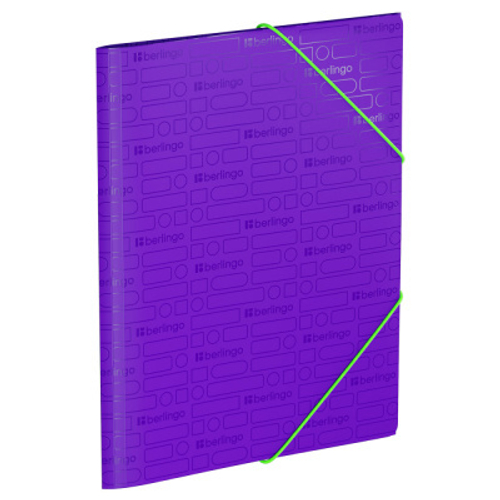 Папка на резинке Berlingo "Your Way" А4, 600мкм, фиолетовая