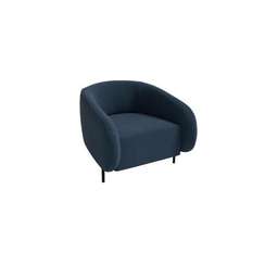 Белт Диван одноместный BLT-1 Ness 009/Металл Черный 910*850*730