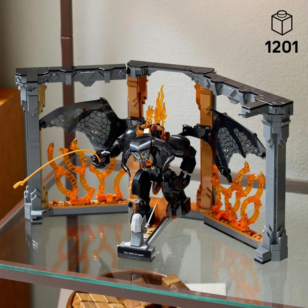 Конструктор LEGO Icons 10367 Властелин Колец Book Nook с Балрогом — фото 10