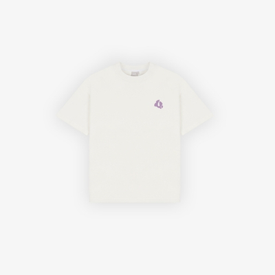 Футболка UNIFORM Heavy Bubble Blur молочный/сиреневый