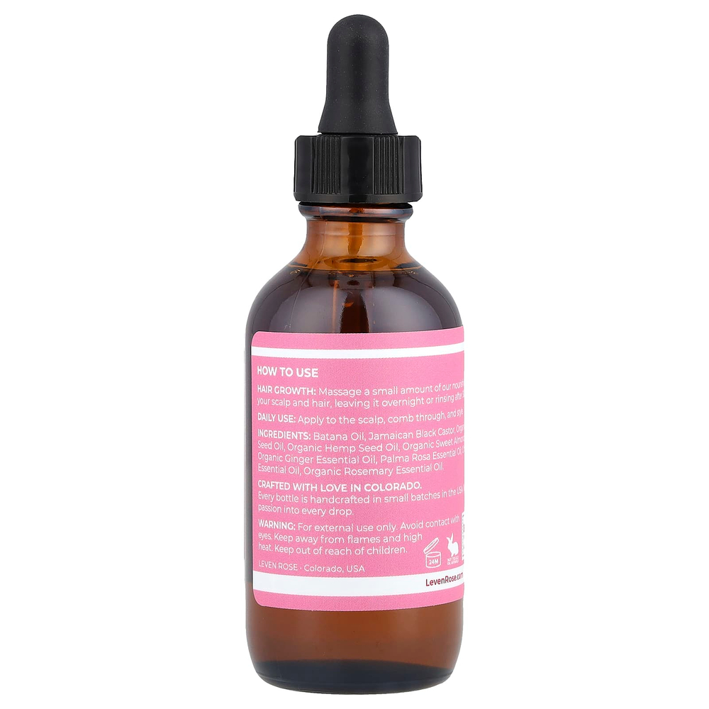 Leven Rose, Масло для волос Batana, 60 мл (2 жидк. Унции)