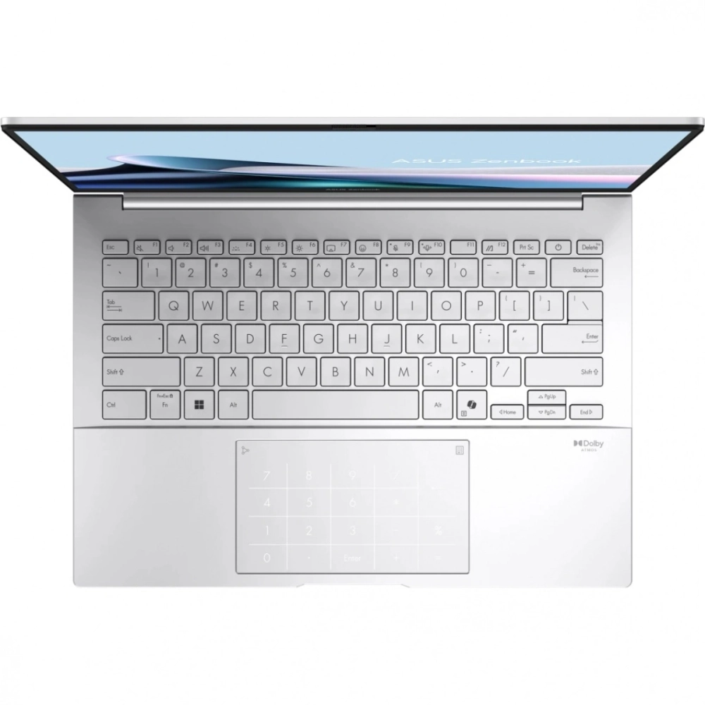 Ноутбук Asus Zenbook 14 Special UX3405CA-PP682X 14" OLED Core Ultra 9 285H 32GB/1TB SSD Foggy Silver (90NB14W2-M010D0)