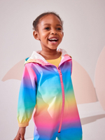 Комбинезон непромокаемый для девочки Next Q81-851, Розовый, Голубой, Желтый